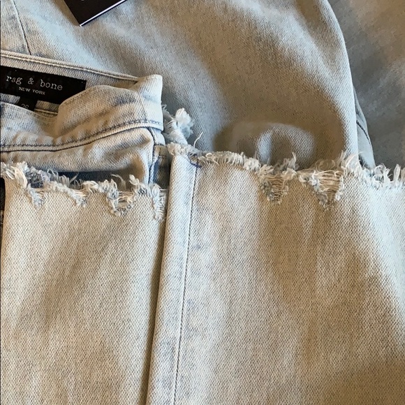 rag & bone Dean Ankle Cigarette Straight Leg Jeans NWT $265 - Picture 4 of 6